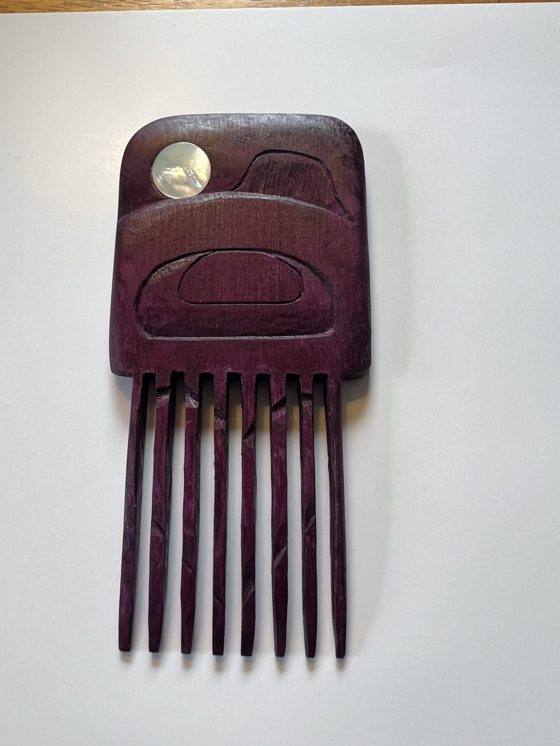 Tlingit Killer Whale Comb